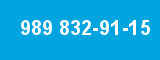 989 832-91-15 989 832-91-15
